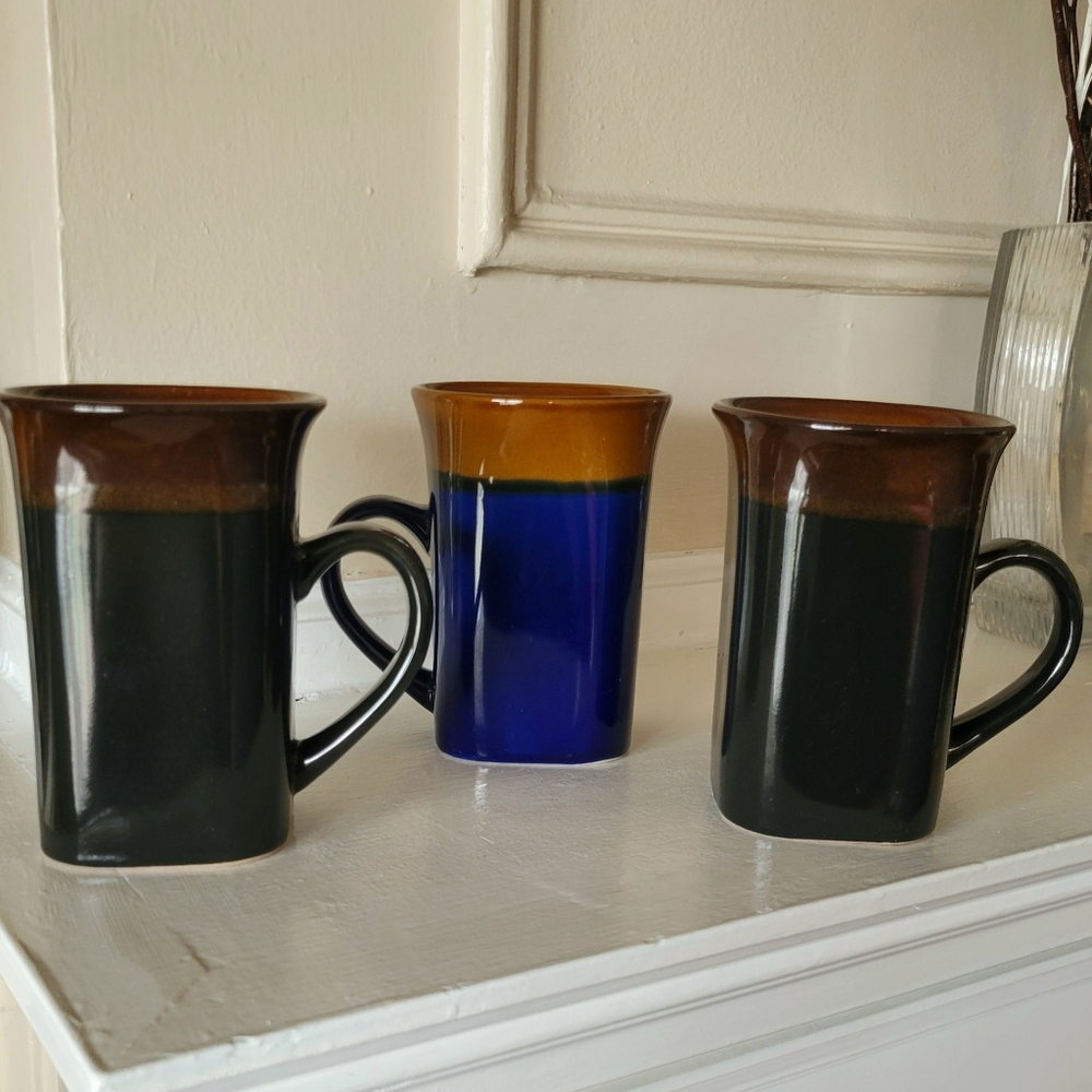 Like New! Royal Norfolk Tall Coffee Mugs - Picture 2 of 6